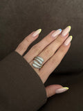 Gold Stackable Ring Stainless Steel Waterproof Trendy Wholesale Myaccessories wholesale jewelry RINGS Catwalk Jewellery Europe